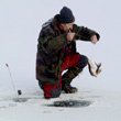 Видео. Рыбалка со льда на жерлицы в Ленинградской области