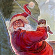 Новогодняя галерея Санта Клаусы и Деды Морозы рыболовы