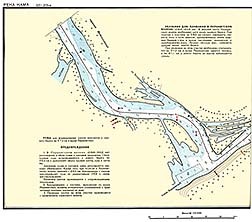 Лист 5. Карта реки Кама 221 - 213 км