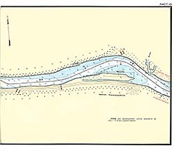 Лист 10. Карта реки Кама 185 - 178 км