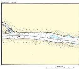 Лист 17. Карта реки Кама 129 - 122 км