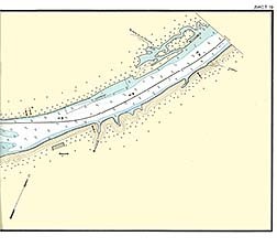 Лист 19. Карта реки Кама 115 - 108 км